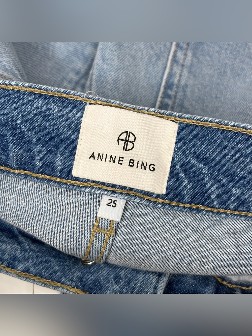 Anine Bing Hugh Straight Jeans - Picture 3 of 7